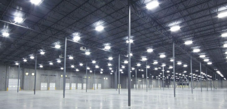 LED warehouse light fixtures